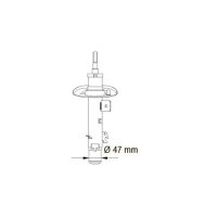 KYB 339710 Stoßdämpfer