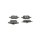 BOSCH 0 986 424 488 Bremsbelagsatz, Scheibenbremse