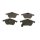 BOSCH 0 986 494 018 Bremsbelagsatz, Scheibenbremse