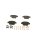 BOSCH 0 986 494 030 Bremsbelagsatz, Scheibenbremse