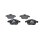 BOSCH 0 986 494 044 Bremsbelagsatz, Scheibenbremse