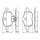 BOSCH 0 986 494 044 Bremsbelagsatz, Scheibenbremse