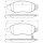 BOSCH 0 986 494 047 Bremsbelagsatz, Scheibenbremse