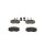 BOSCH 0 986 494 049 Bremsbelagsatz, Scheibenbremse