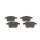 BOSCH 0 986 494 280 Bremsbelagsatz, Scheibenbremse