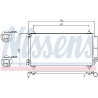 NISSENS 940146 Kondensator, Klimaanlage