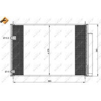 NRF 35839 Kondensator, Klimaanlage