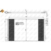 NRF 35743 Kondensator, Klimaanlage