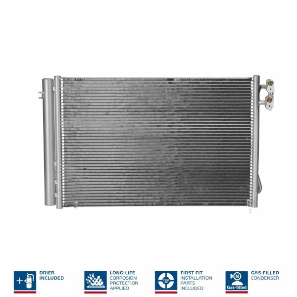 NISSENS 94872 Kondensator, Klimaanlage
