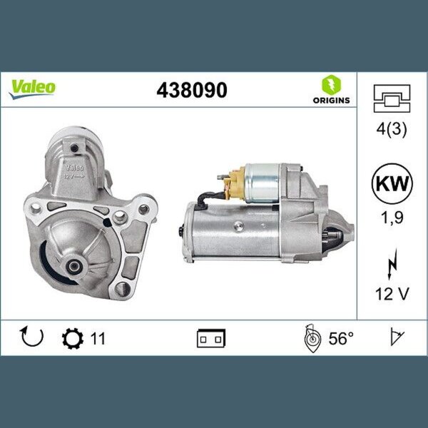 VALEO 438090 Starter