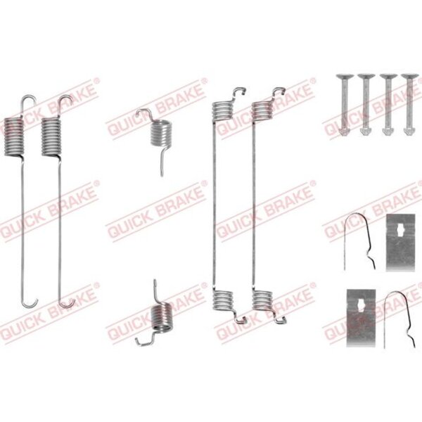 QUICK BRAKE 105-0007 Zubehörsatz, Bremsbacken