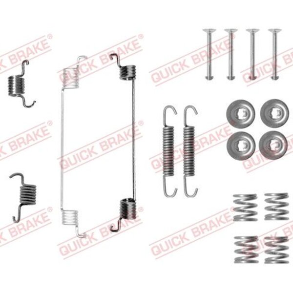 QUICK BRAKE 105-0014 Zubehörsatz, Bremsbacken