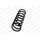 Spiralfeder LESJÖFORS 4288314 Hinterachse - 1 Stück