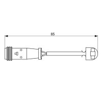 BOSCH 1 987 473 038 Warnkontakt, Bremsbelagverschleiß