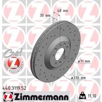 ZIMMERMANN 440.3119.52 Bremsscheibe