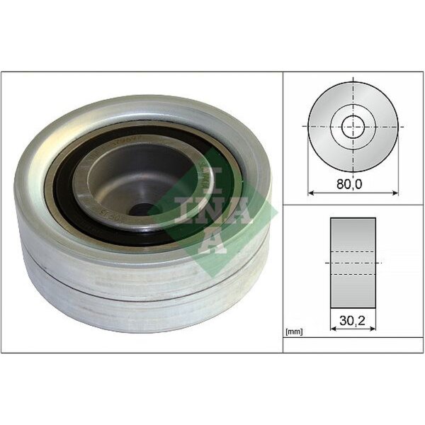 Schaeffler INA 532 0582 10 Umlenk-/Führungsrolle, Zahnriemen
