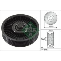 Schaeffler INA 532 0594 10 Umlenk-/Führungsrolle,...