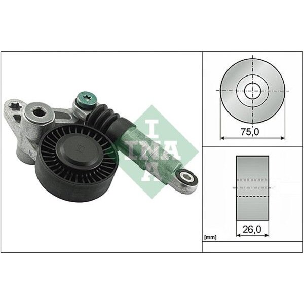 Schaeffler INA 534 0098 10 Riemenspanner, Keilrippenriemen