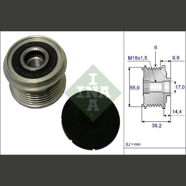 Schaeffler INA 535 0216 10 Generatorfreilauf