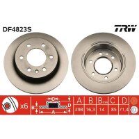TRW DF4823S Bremsscheibe