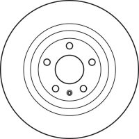 TRW DF4751S Bremsscheibe