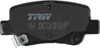 TRW GDB4175 Bremsbelagsatz, Scheibenbremse