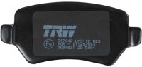 TRW GDB1831 Bremsbelagsatz, Scheibenbremse