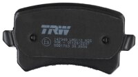 TRW GDB1763 Bremsbelagsatz, Scheibenbremse
