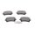 BOSCH 0 986 494 303 Bremsbelagsatz, Scheibenbremse