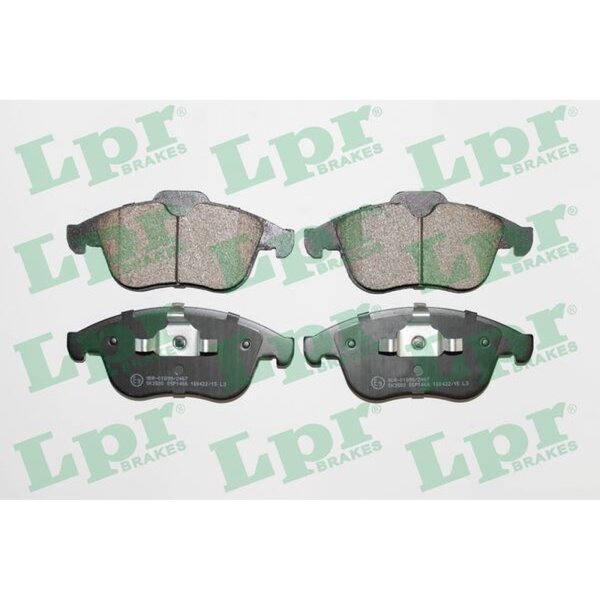 LPR 05P1466 Bremsbelagsatz, Scheibenbremse