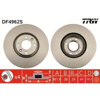 TRW DF4962S Bremsscheibe