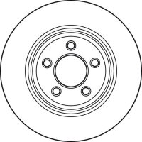 TRW DF4907S Bremsscheibe