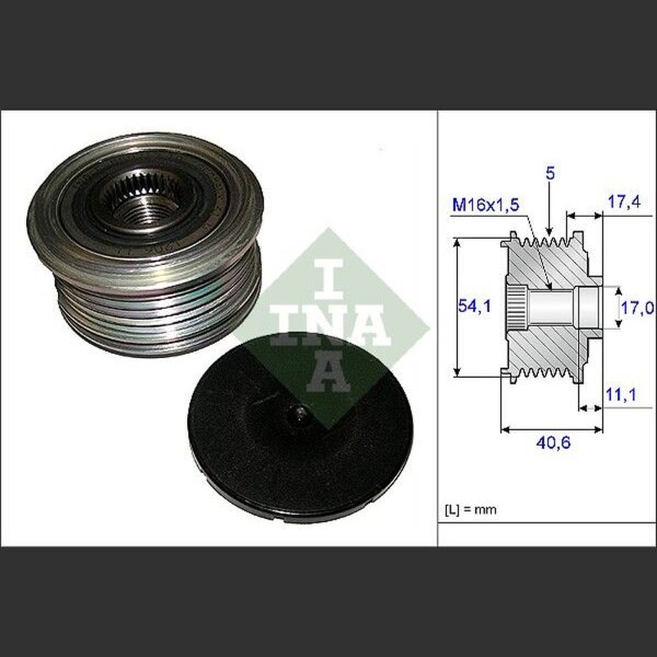 Schaeffler INA 535 0089 10 Generatorfreilauf