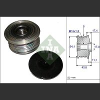 Schaeffler INA 535 0089 10 Generatorfreilauf