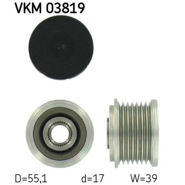 SKF VKM 03819 Generatorfreilauf