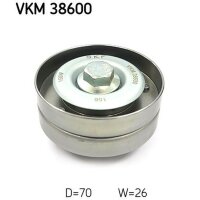 SKF VKM 38600 Umlenk-/Führungsrolle, Keilrippenriemen