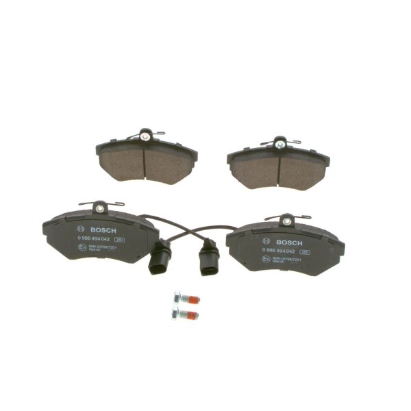 BOSCH 0 986 494 042 Bremsbelagsatz, Scheibenbremse