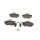 BOSCH 0 986 494 042 Bremsbelagsatz, Scheibenbremse