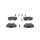 BOSCH 0 986 469 410 Bremsbelagsatz, Scheibenbremse