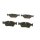 BOSCH 0 986 494 015 Bremsbelagsatz, Scheibenbremse