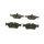 BOSCH 0 986 494 015 Bremsbelagsatz, Scheibenbremse