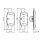 BOSCH 0 986 494 015 Bremsbelagsatz, Scheibenbremse