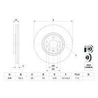 BOSCH 0 986 479 113 Bremsscheibe