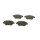 BOSCH 0 986 494 132 Bremsbelagsatz, Scheibenbremse