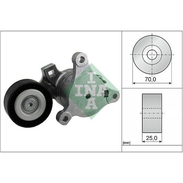 Schaeffler INA 534 0362 10 Riemenspanner, Keilrippenriemen
