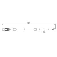 BOSCH 1 987 474 945 Warnkontakt, Bremsbelagverschleiß