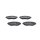 BOSCH 0 986 494 240 Bremsbelagsatz, Scheibenbremse