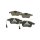 BOSCH 0 986 494 071 Bremsbelagsatz, Scheibenbremse