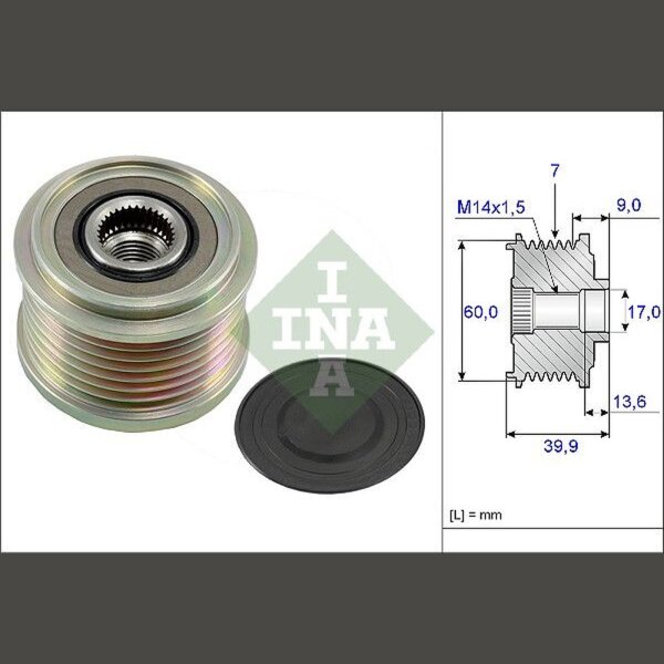 Schaeffler INA 535 0215 10 Generatorfreilauf