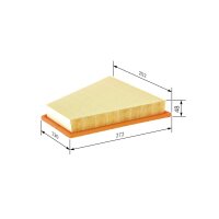 BOSCH F 026 400 149 Luftfilter